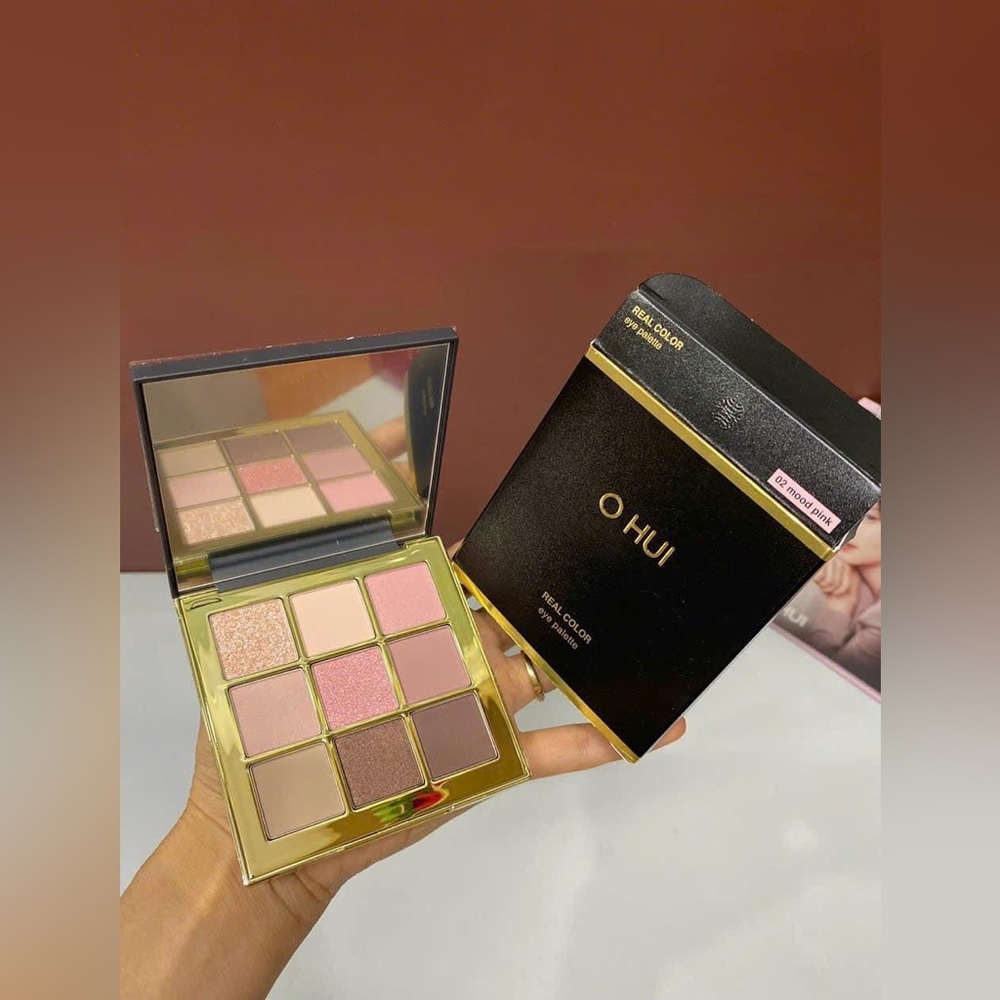 O HUI Real Color Eye Palette 5.4g #02 Mood Pink Shadow